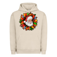 Pigment French Oak santa claus with sunflower christmas bbs Urban Hoodie - BundleAndBundleShop
