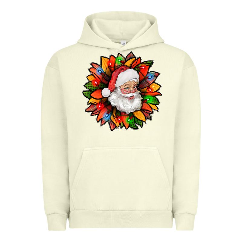Santa Claus With Sunflower Christmas Bbs Urban Hoodie by BundleAndBundleShop | Teevron