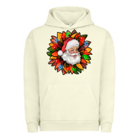 Pigment Pistachio santa claus with sunflower christmas bbs Urban Hoodie - BundleAndBundleShop