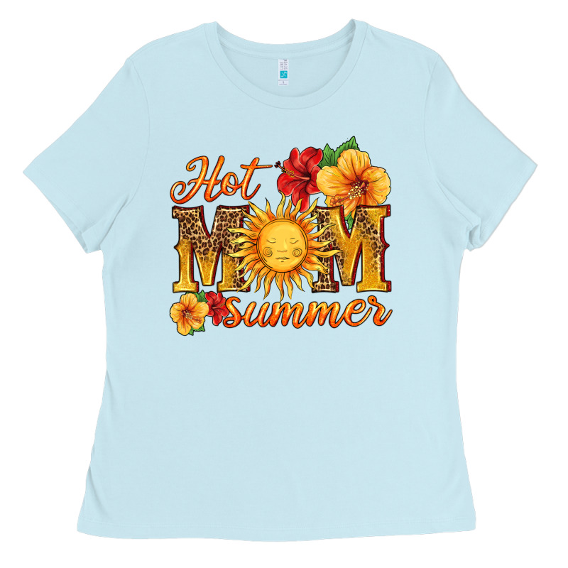 Hot Mom Summer Ladies Tee by HRA Design Shop | Teevron