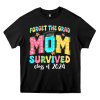 Black forget the grad mom survived class of 2024 Heavy Core Tee - JahusDesignShop