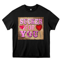 Black valentine's day sucker for you Heavy Core Tee - BarkalooDesign