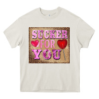 Cream valentine's day sucker for you Heavy Core Tee - BarkalooDesign