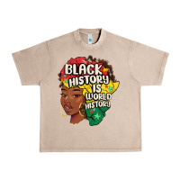 French Oak black history is world history Urban Heavy Tee - MaliasSmallBusiness