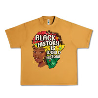 Peanut Butter black history is world history Urban Heavy Tee - MaliasSmallBusiness