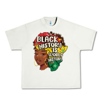 Pistachio black history is world history Urban Heavy Tee - MaliasSmallBusiness