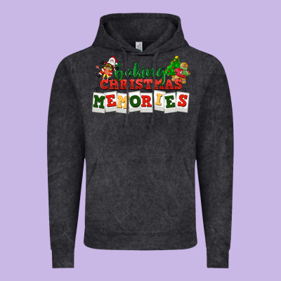 Baking Christmas Memories Vintage Hoodie Designed By Nancycooperartshop