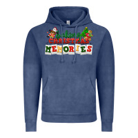 Vintage Denim Baking Christmas memories Vintage Hoodie - NancyCooperArtShop