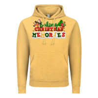Vintage Mustard Baking Christmas memories Vintage Hoodie - NancyCooperArtShop