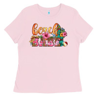 Bubblegum Pink beach babe Ladies Tee - HRA Design Shop
