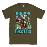 Army Green howdy easter Classic Tee - MaliasSmallBusiness