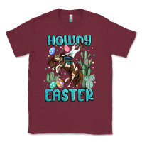 Burgundy howdy easter Classic Tee - MaliasSmallBusiness