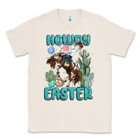 Natural howdy easter Classic Tee - MaliasSmallBusiness