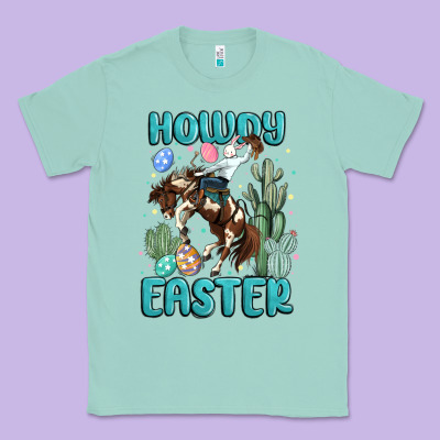 Howdy Easter Classic Tee Designed By Maliassmallbusiness