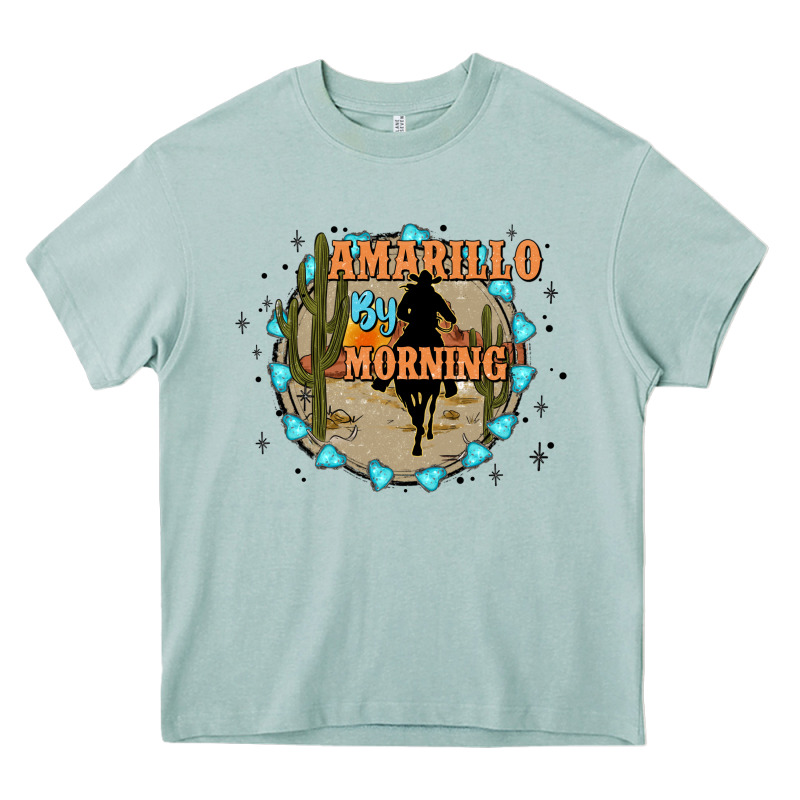 Amarillo By Morning Heavy Core Tee by JahusDesignShop | Teevron