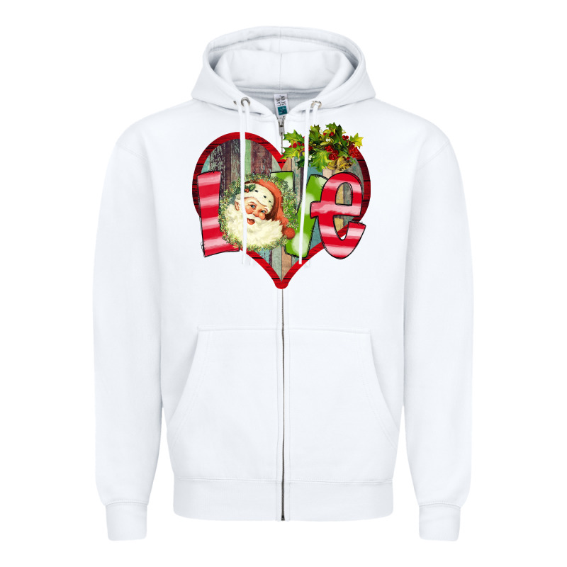 Love Christmas Zipper Hoodie by Bettercallsaul | Teevron
