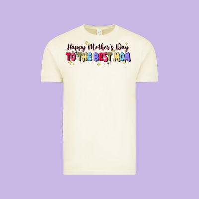 Happy Mother's To The Best Mom Vintage Tee Designed By Jahusdesignshop