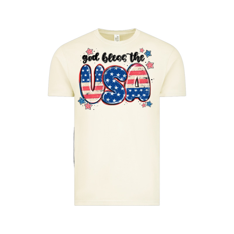 God Bless America Vintage Tee by MaliasSmallBusiness | Teevron