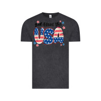 Vintage Black god bless america Vintage Tee - MaliasSmallBusiness