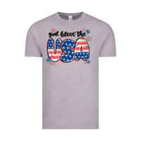 Vintage Zinc god bless america Vintage Tee - MaliasSmallBusiness