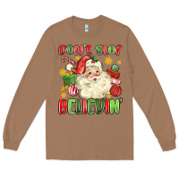 Toasted Coconut don't stop believin' Long Sleeve Tee - MaliasSmallBusiness