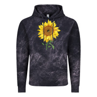 Cloud Black bambino sunflower Vintage Hoodie - LillyAllenDesigns
