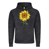 Vintage Black bambino sunflower Vintage Hoodie - LillyAllenDesigns