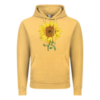 Vintage Mustard bambino sunflower Vintage Hoodie - LillyAllenDesigns