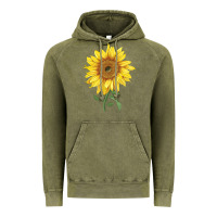 Vintage Olive bambino sunflower Vintage Hoodie - LillyAllenDesigns