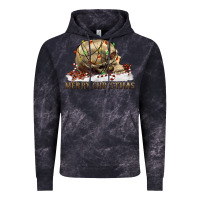 Cloud Black Merry christmas skull Vintage Hoodie - RanaPortraitStore