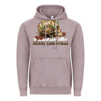 Vintage Zinc Merry christmas skull Vintage Hoodie - RanaPortraitStore
