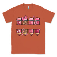 Copper custom name valentine's day school pencils Classic Tee - MaliasSmallBusiness