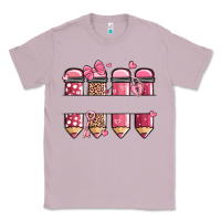 Lilac custom name valentine's day school pencils Classic Tee - MaliasSmallBusiness