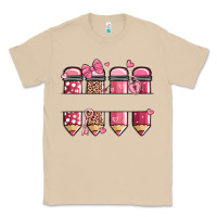 Mushroom custom name valentine's day school pencils Classic Tee - MaliasSmallBusiness