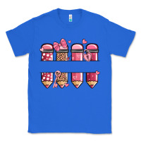 True Royal custom name valentine's day school pencils Classic Tee - MaliasSmallBusiness