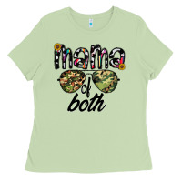 Matcha mama of both Ladies Tee - CowhideDigitalArt