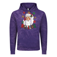 Cloud Purple Believe Christmas Vintage Hoodie - NancyCooperArtShop