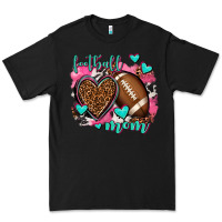 Black football mom Premium Tee - AdoDesignShop