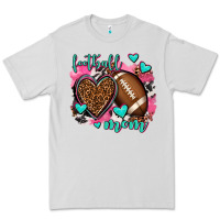 Dove Grey football mom Premium Tee - AdoDesignShop
