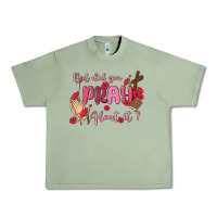 Oil Green but did you pray about it Urban Heavy Tee - MaliasSmallBusiness