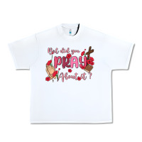 White but did you pray about it Urban Heavy Tee - MaliasSmallBusiness