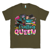 Army Green crafting queen Classic Tee - JahusDesignShop