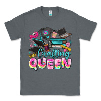 Charcoal Heather crafting queen Classic Tee - JahusDesignShop
