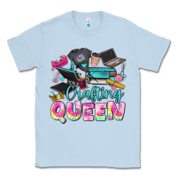 Dusty Blue crafting queen Classic Tee - JahusDesignShop