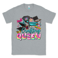 Heather Grey crafting queen Classic Tee - JahusDesignShop
