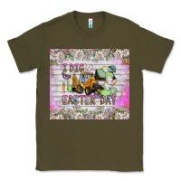 Army Green I Dig Easter Day Classic Tee - CowhideDigitalArt
