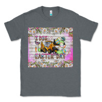 Charcoal Heather I Dig Easter Day Classic Tee - CowhideDigitalArt