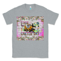 Heather Grey I Dig Easter Day Classic Tee - CowhideDigitalArt