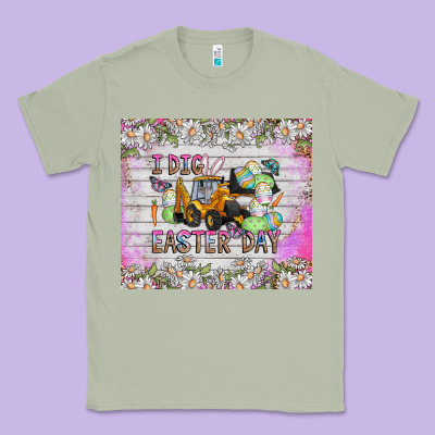 I Dig Easter Day Classic Tee Designed By Cowhidedigitalart
