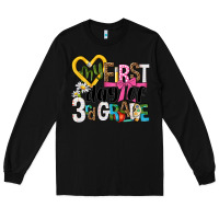 Black my first day of 3rd grade Long Sleeve Tee - NancyCooperArtShop